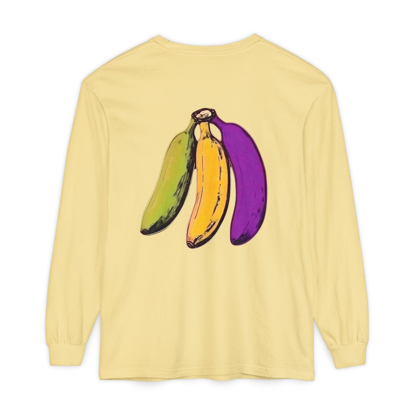 Tropical Bananas Long Sleeve T-Shirt