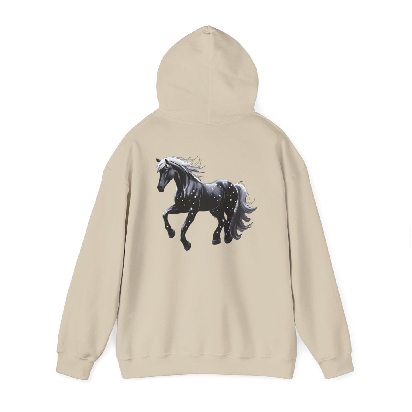Stars Horse Hooded Sweatshirt