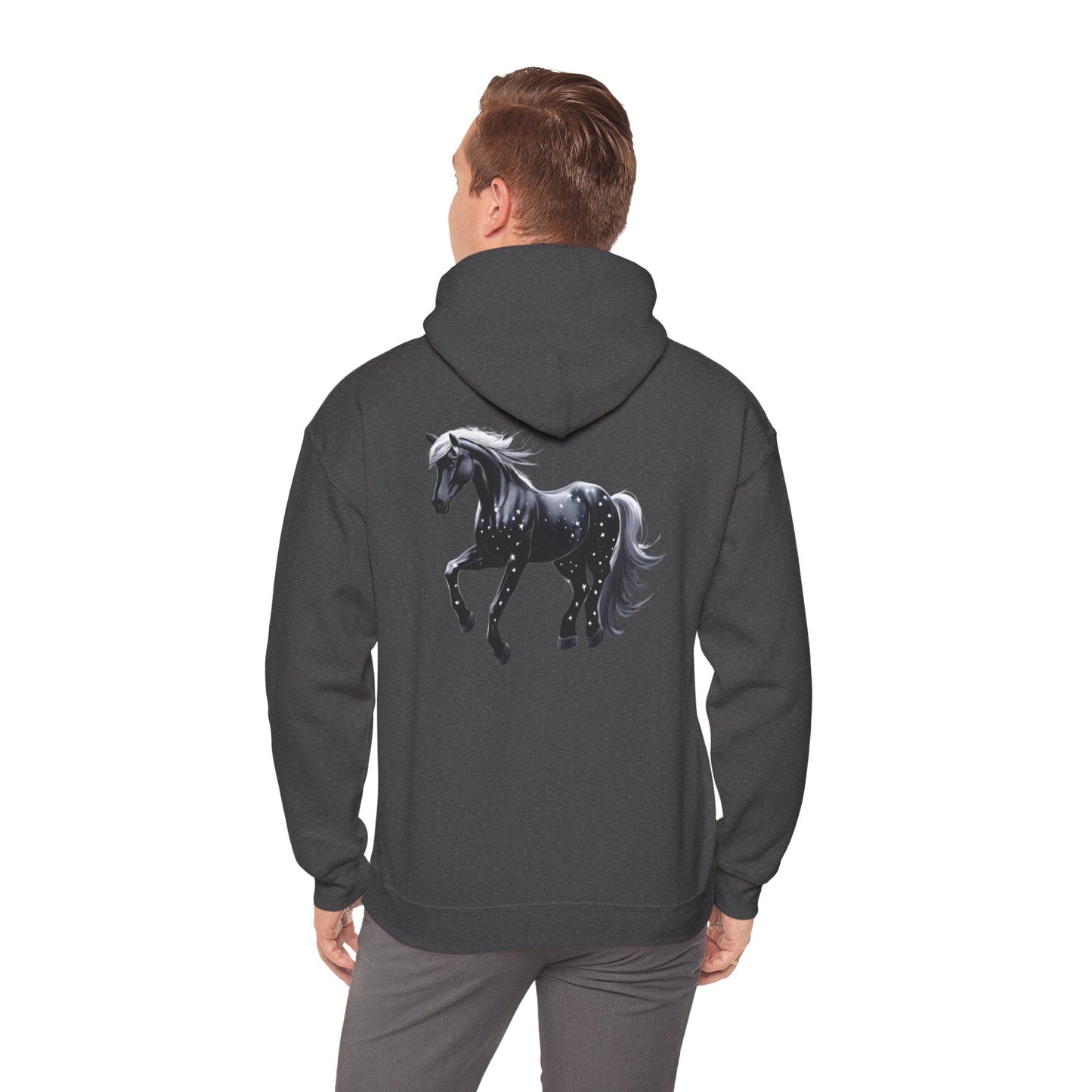 Stars Horse Hooded Sweatshirt
