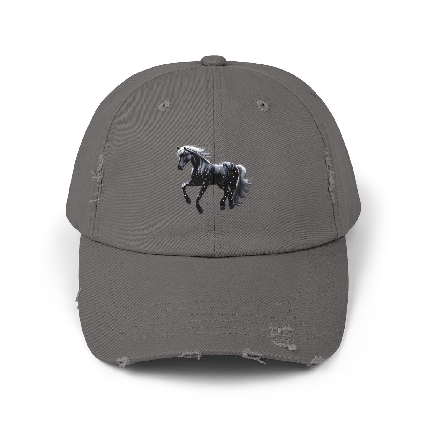Stars Horse Distressed Cap