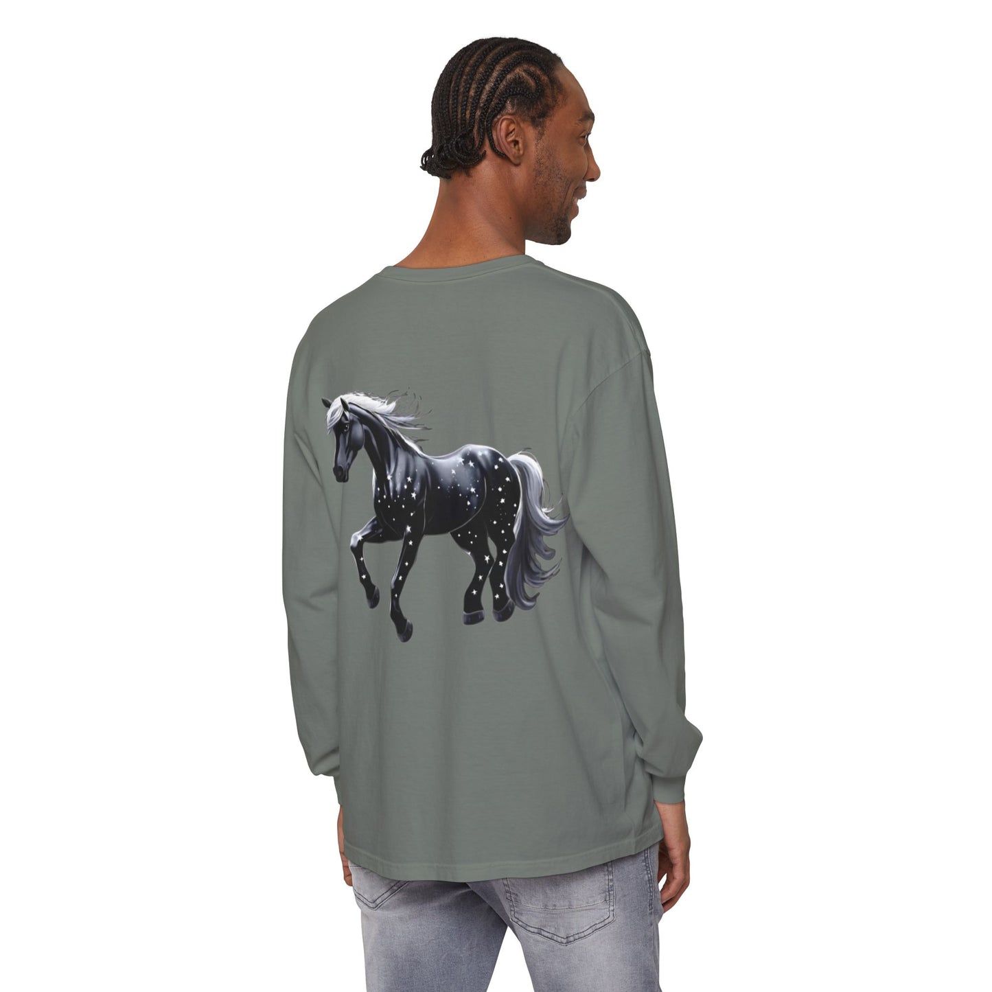 Stars Horse Long Sleeve T-Shirt