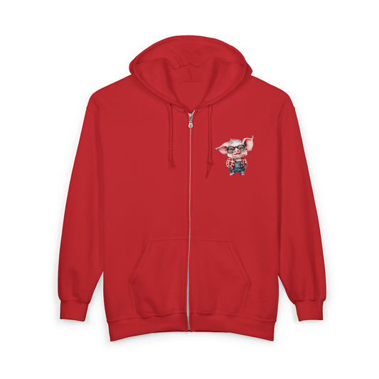 Pig Farmer Full Zipper Hoodie