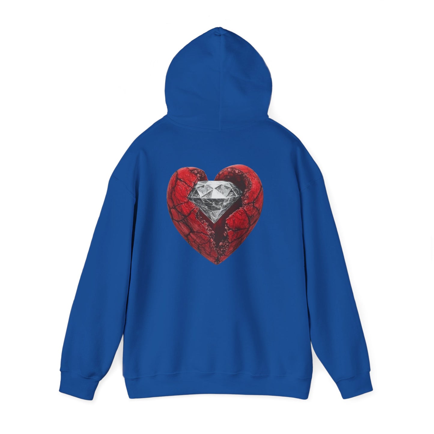 Diamond Heart Hooded Sweatshirt