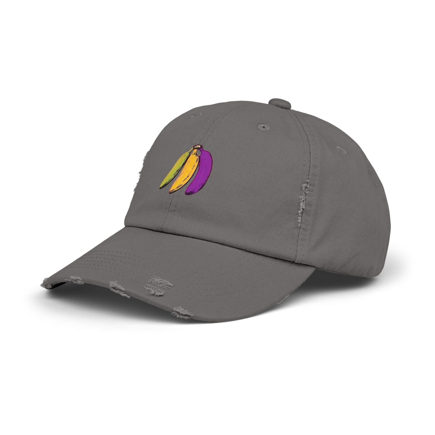 Tropical Bananas Distressed Cap