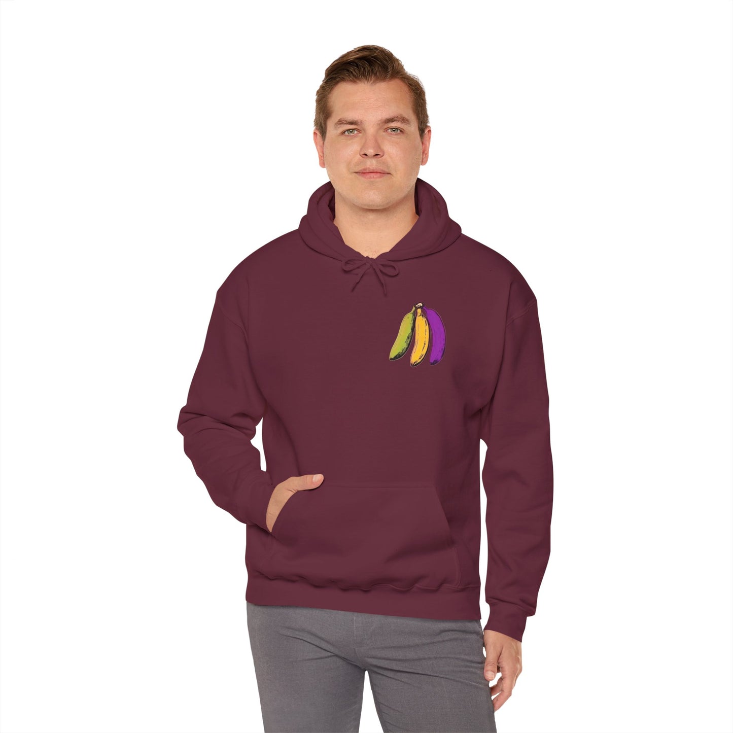 Tropical Bananas Hooded Sweatshirt