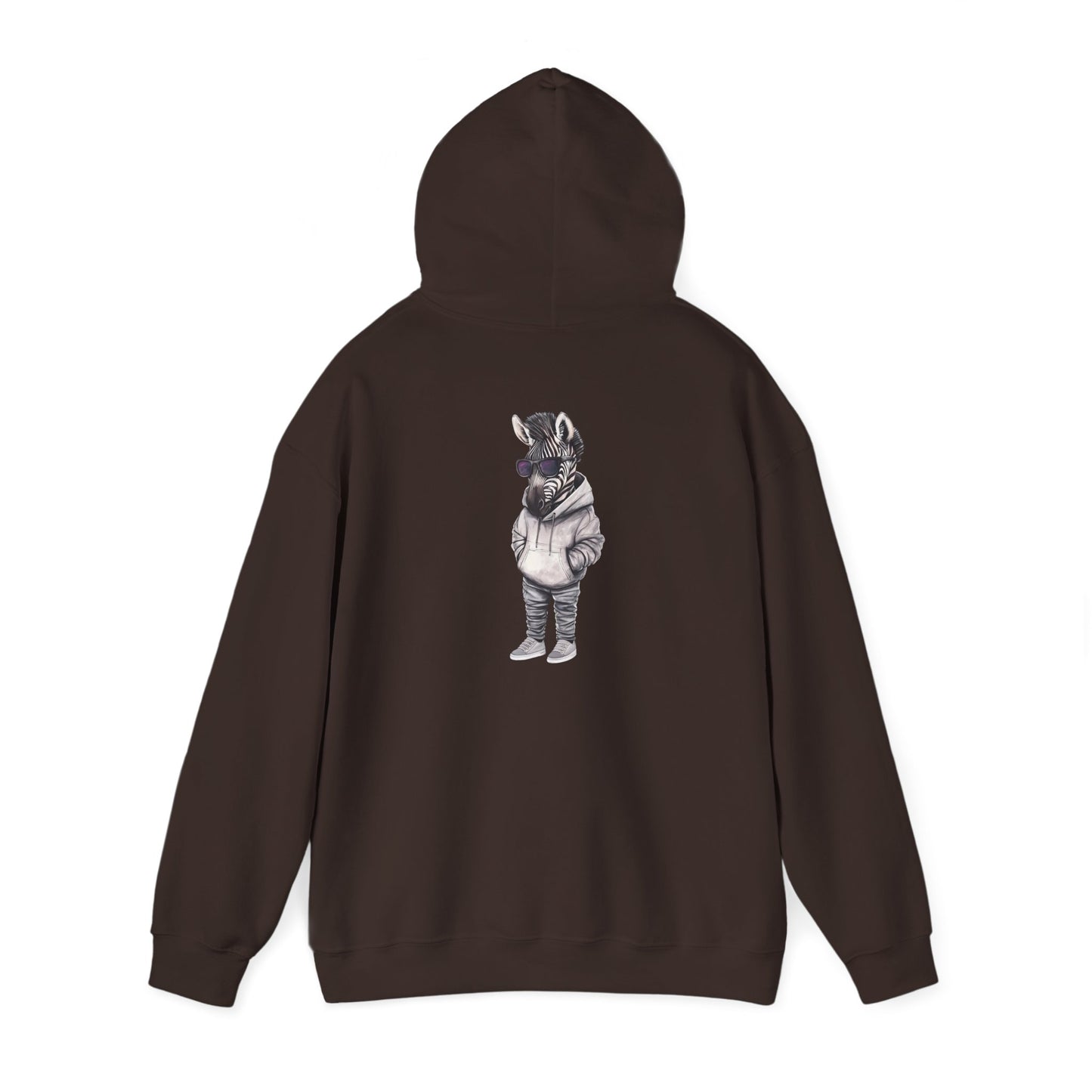 Chill Zebra Hooded Sweatshirt