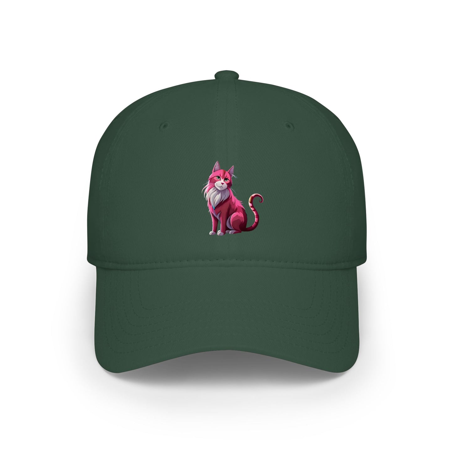 Pink Cat Baseball Cap