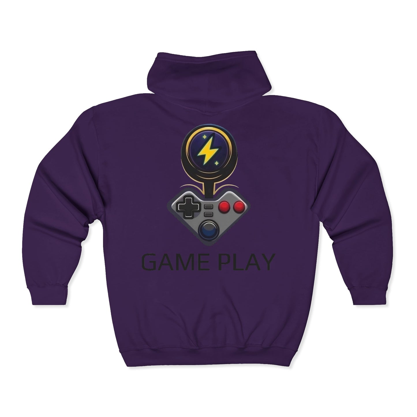 Game Play Full Zipper Hoodie