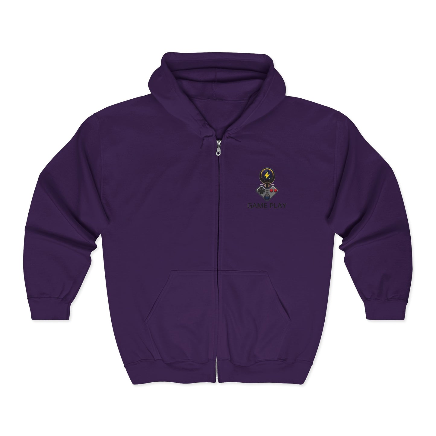 Game Play Full Zipper Hoodie