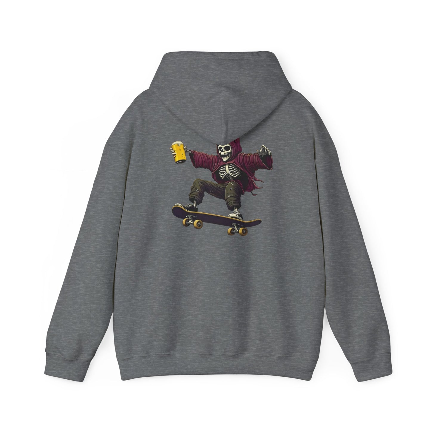 Skateboard Skeleton Hooded Sweatshirt