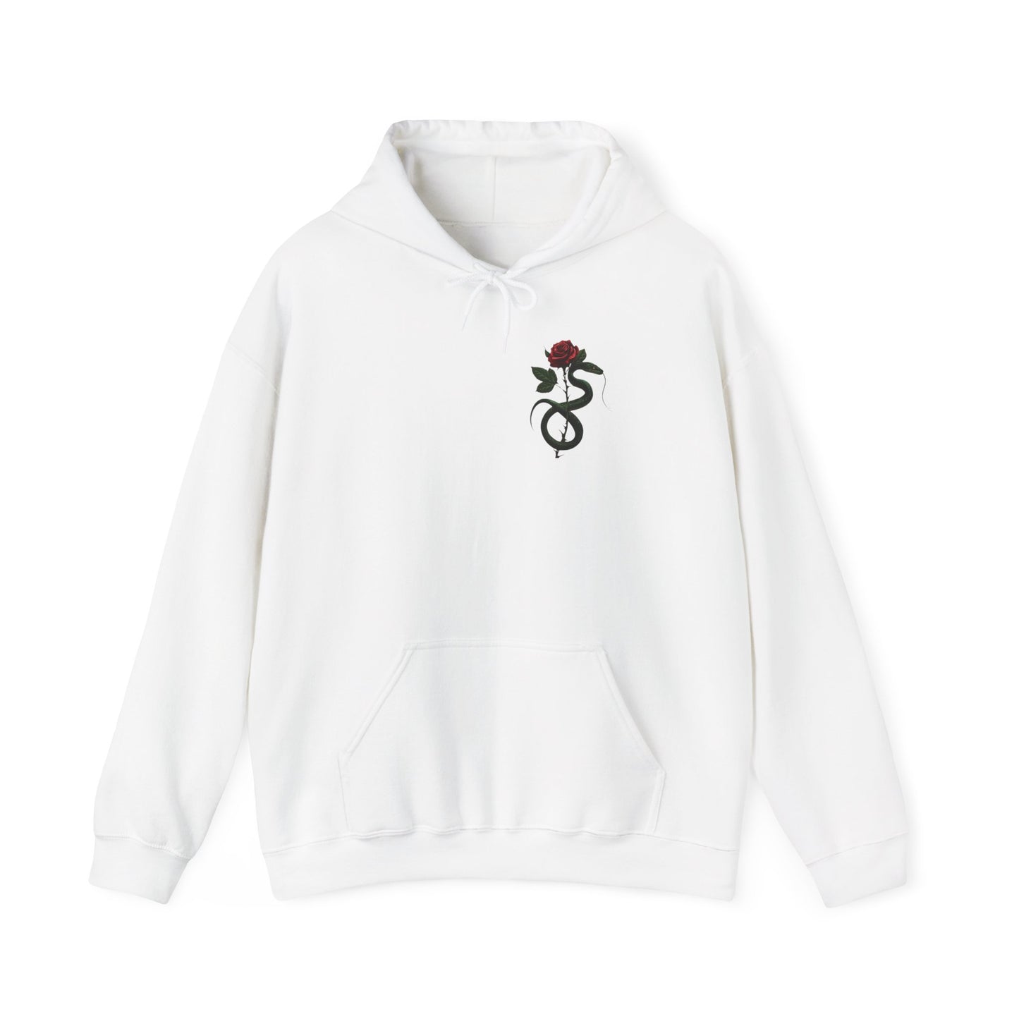 Snake Rose Hooded Sweatshirt