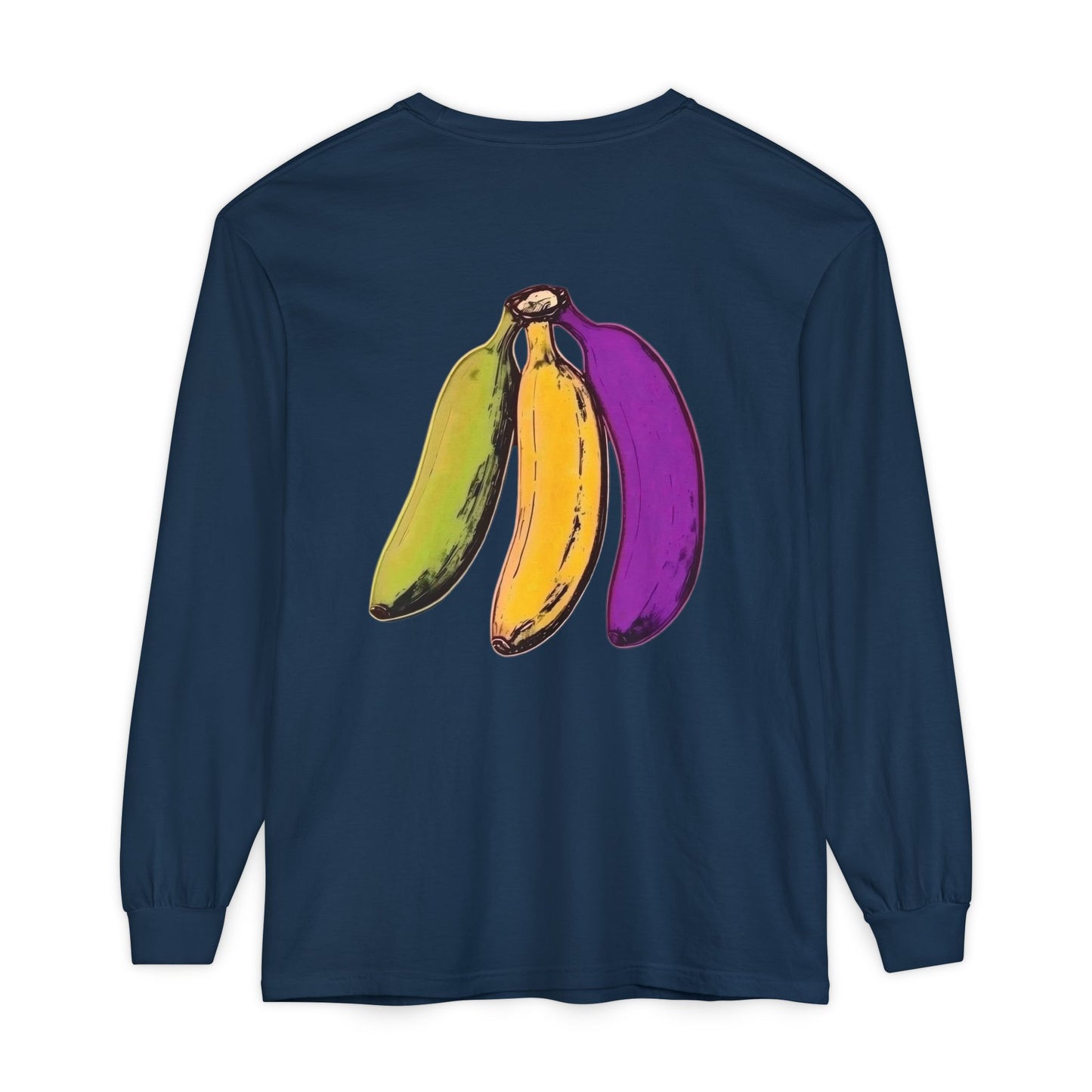 Tropical Bananas Long Sleeve T-Shirt