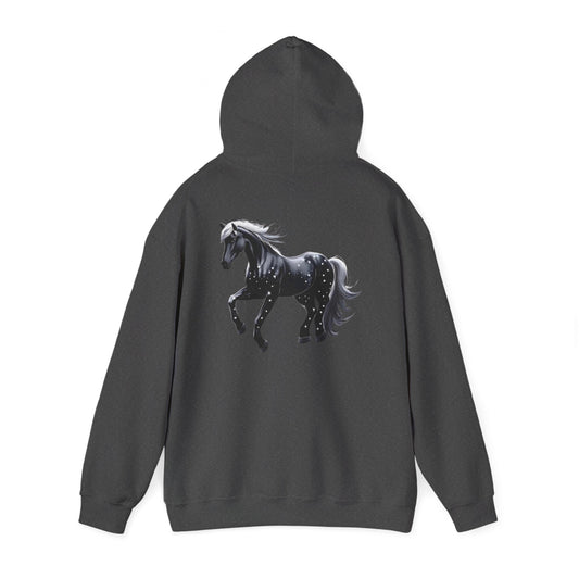 Stars Horse Hooded Sweatshirt