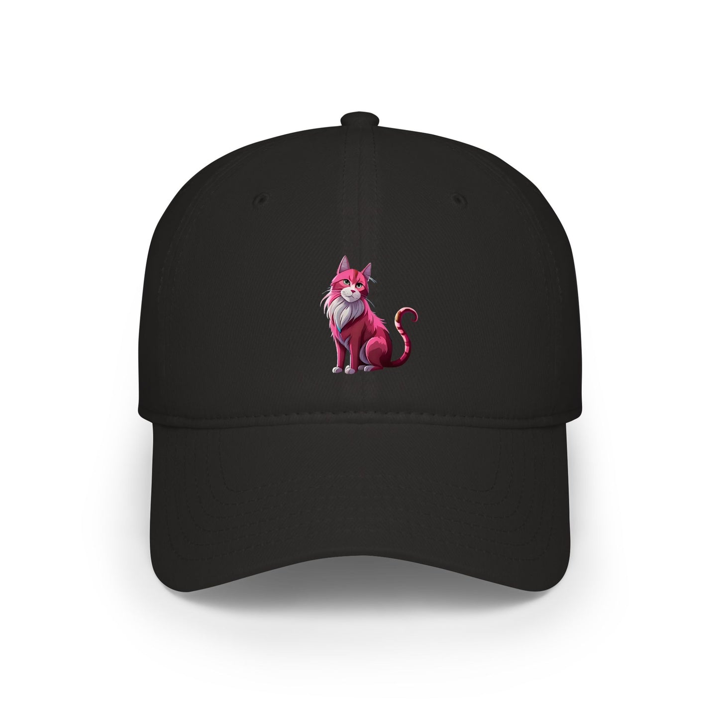 Pink Cat Baseball Cap