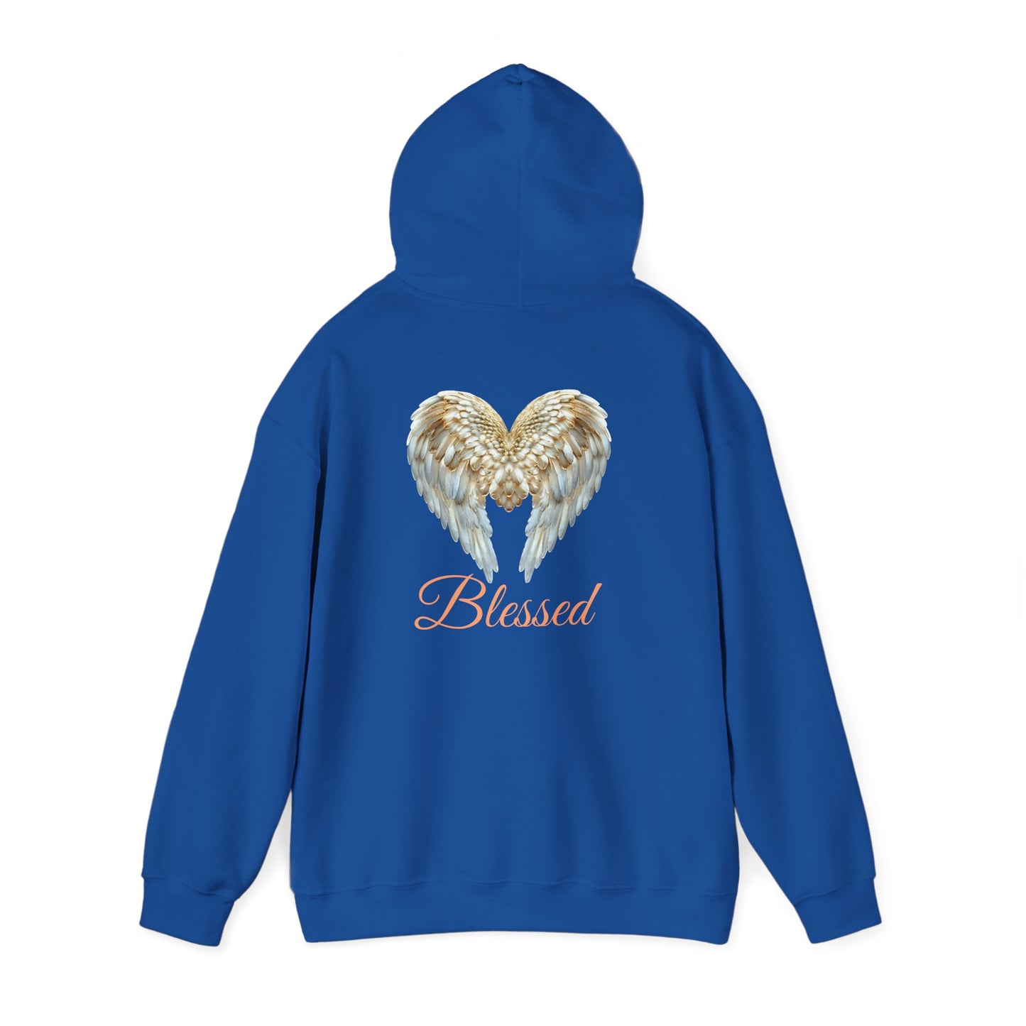 Blessed Angel Wing Hooded Sweatshirt