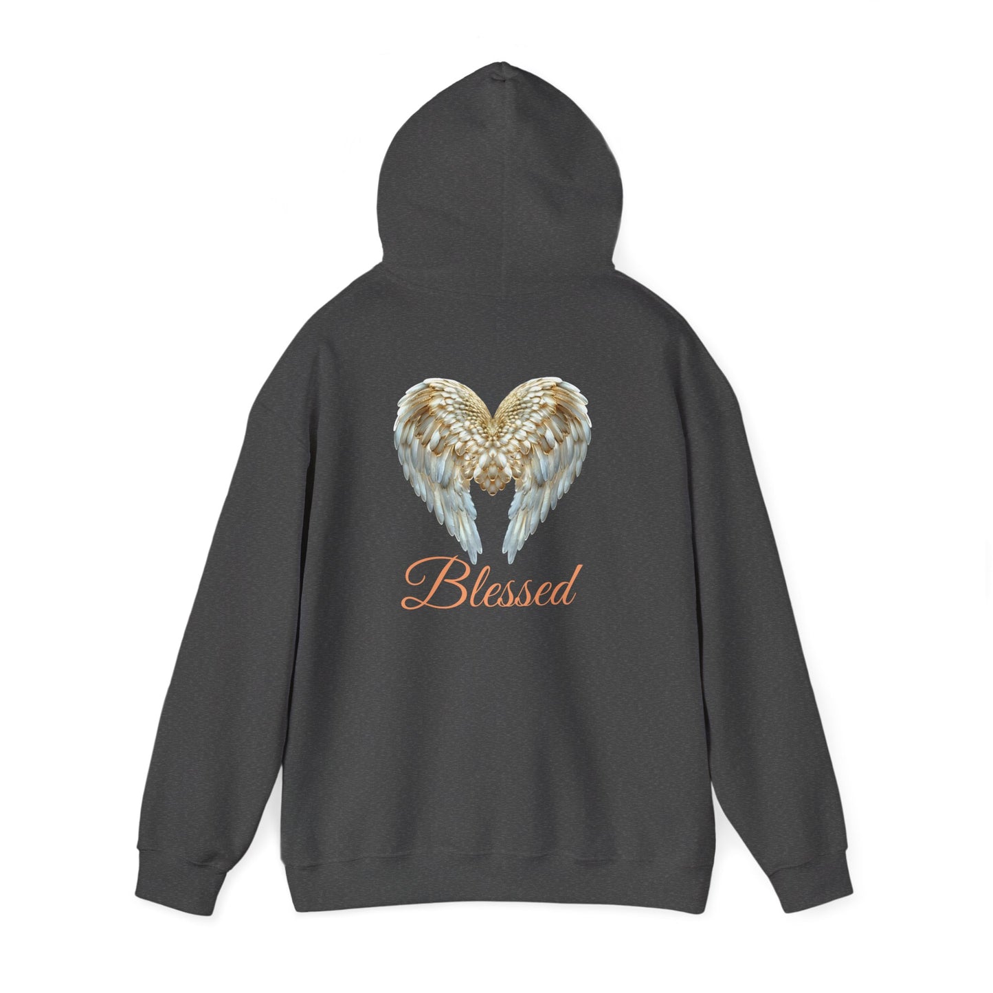 Blessed Angel Wing Hooded Sweatshirt