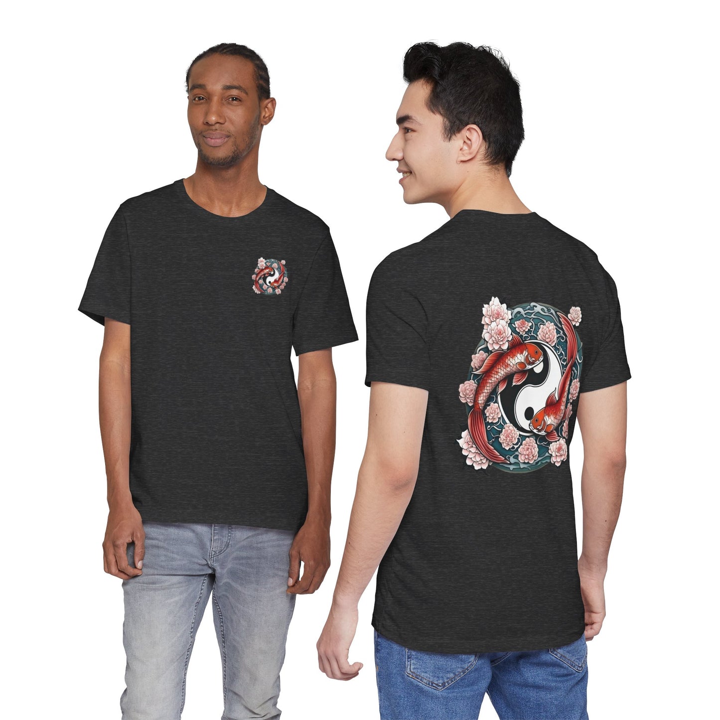 Koi Fish Yin Yang Tee