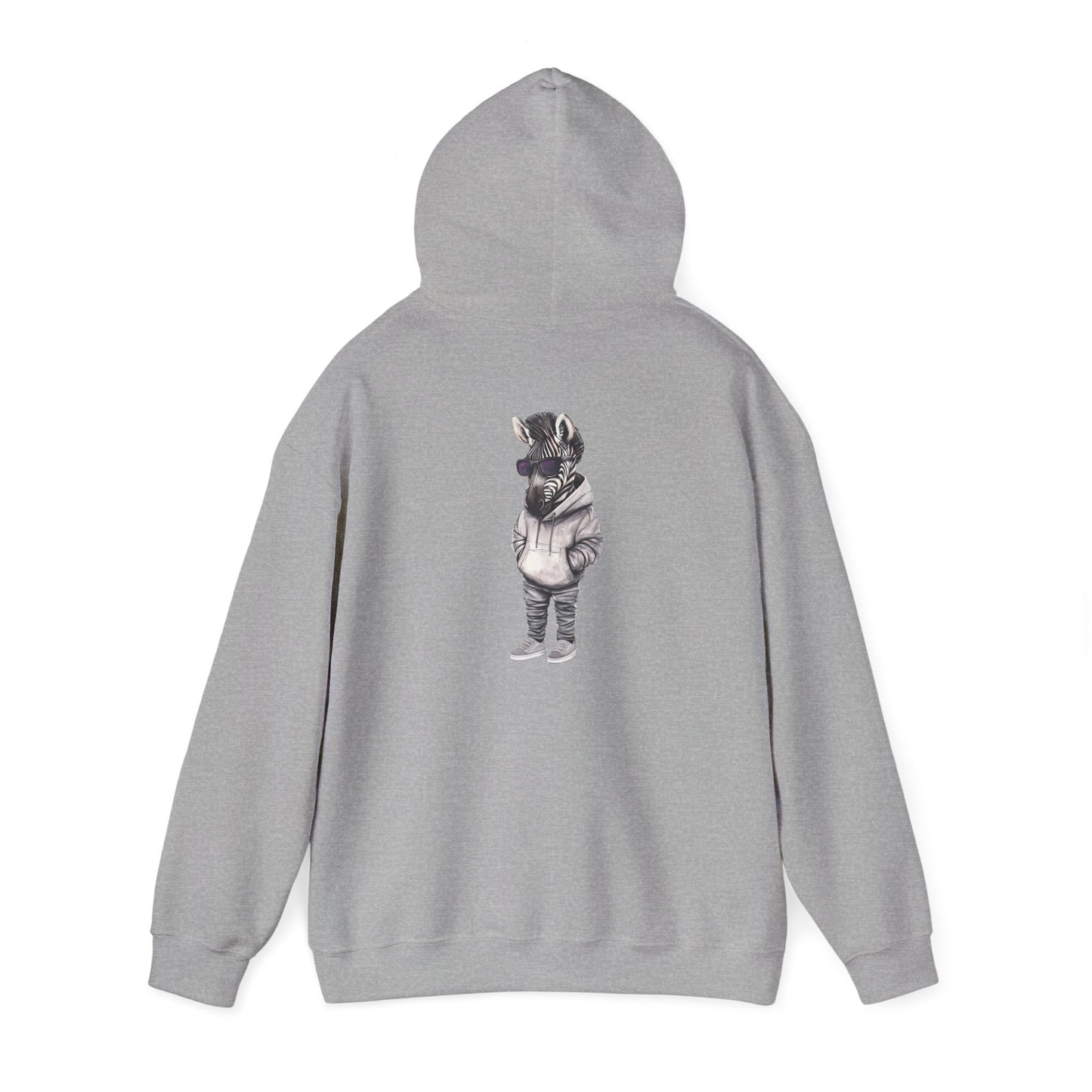 Chill Zebra Hooded Sweatshirt