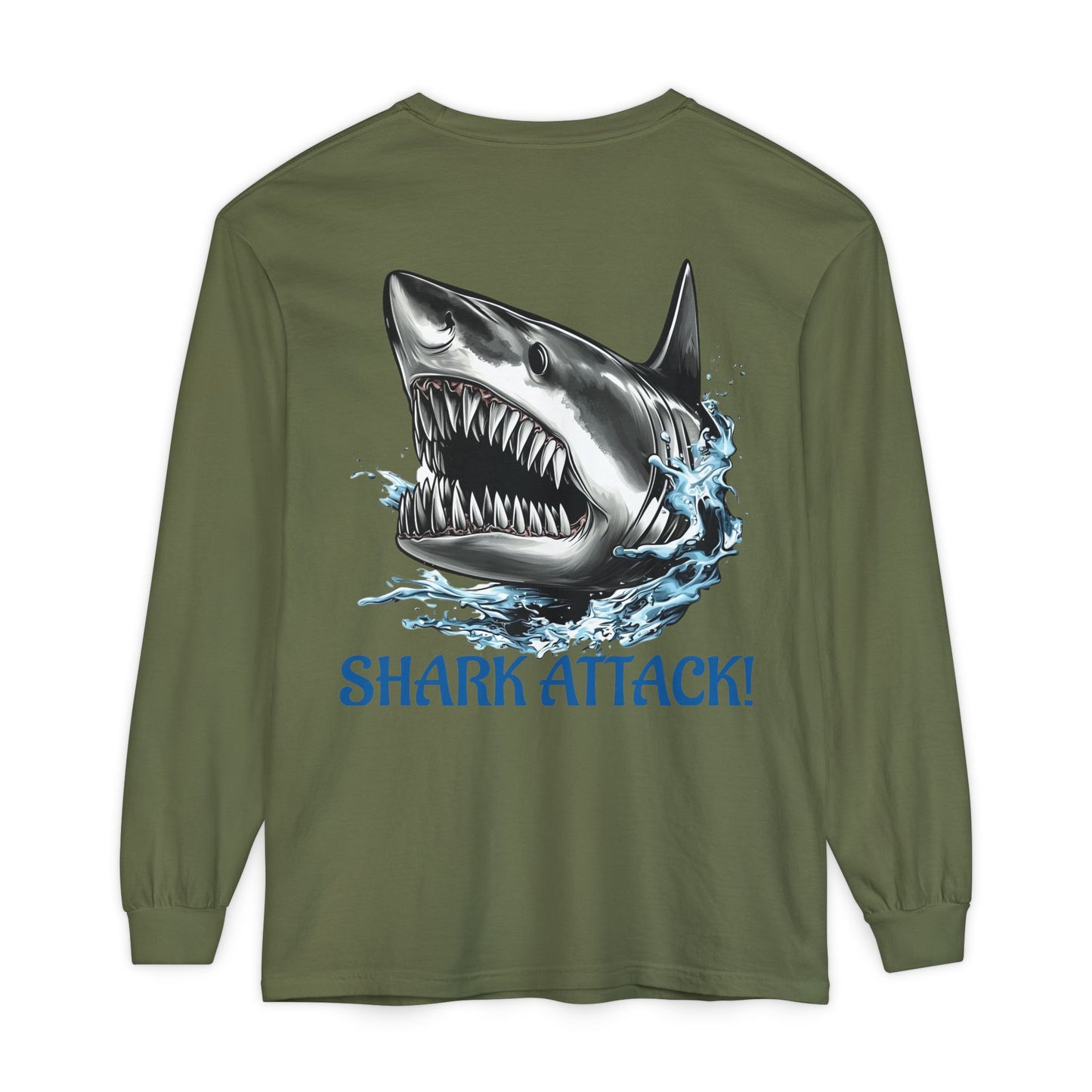 Shark Attack Long Sleeve T-Shirt