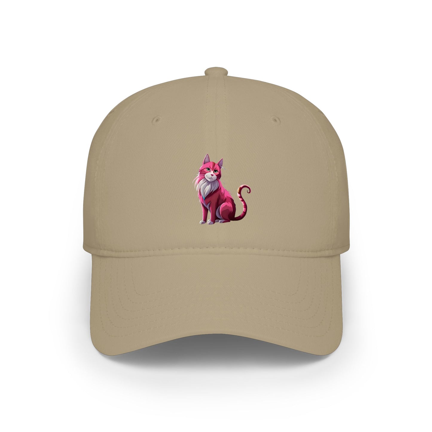 Pink Cat Baseball Cap
