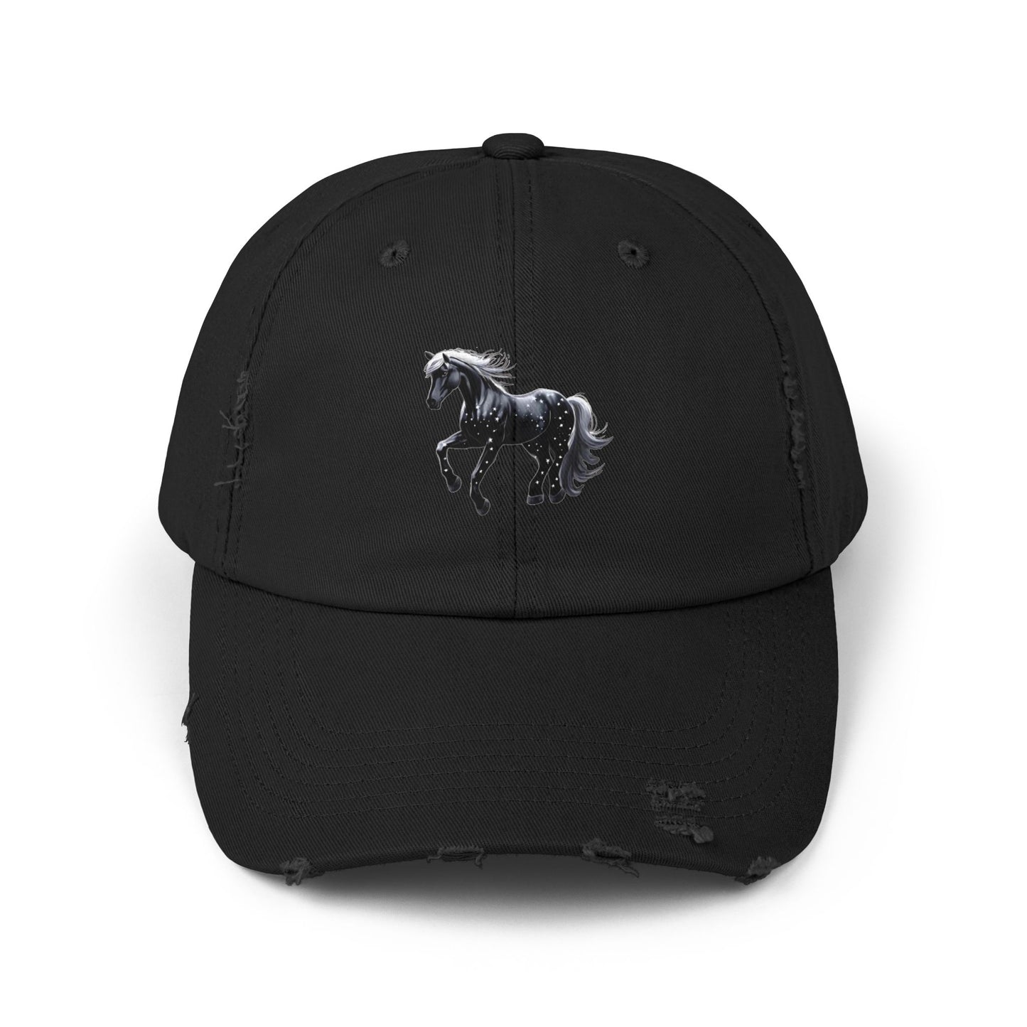 Stars Horse Distressed Cap