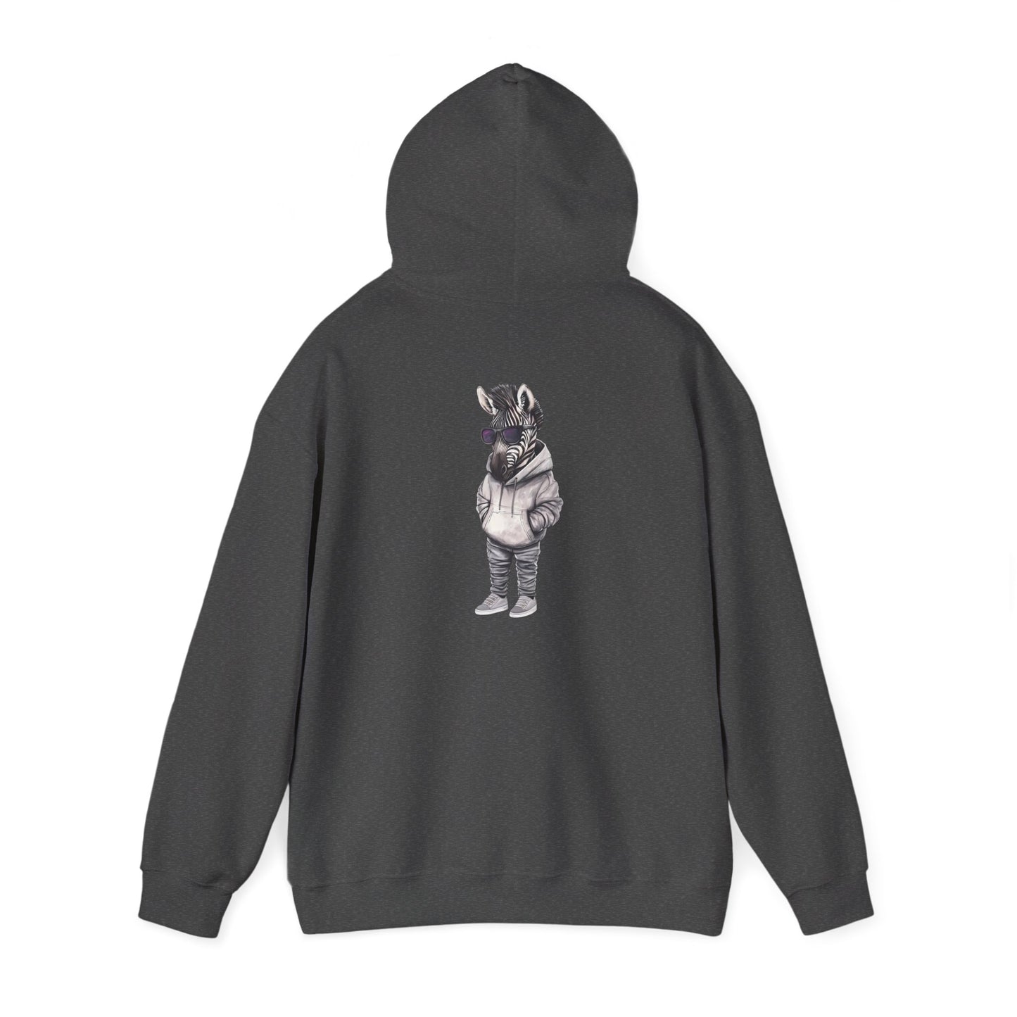 Chill Zebra Hooded Sweatshirt
