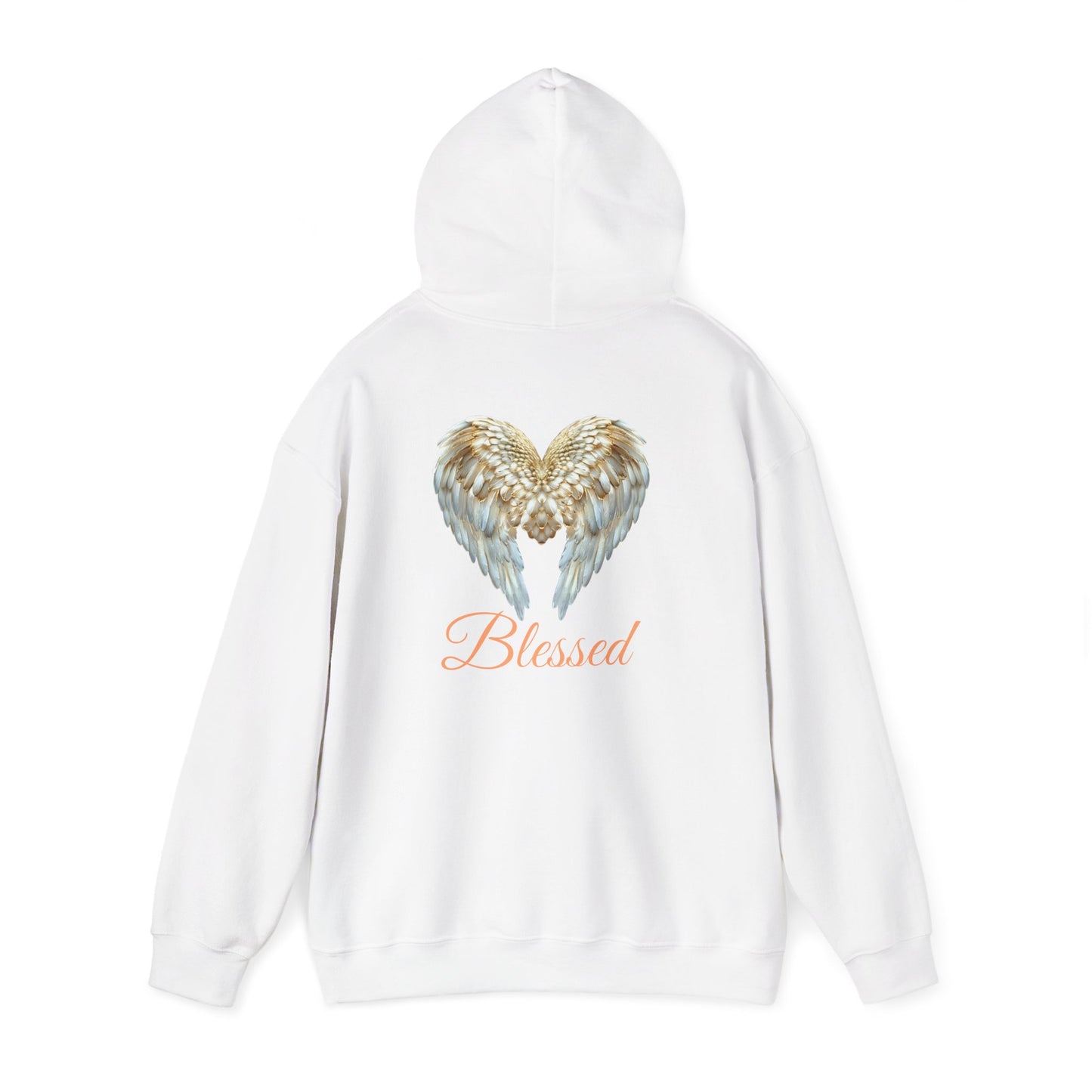 Blessed Angel Wing Hooded Sweatshirt