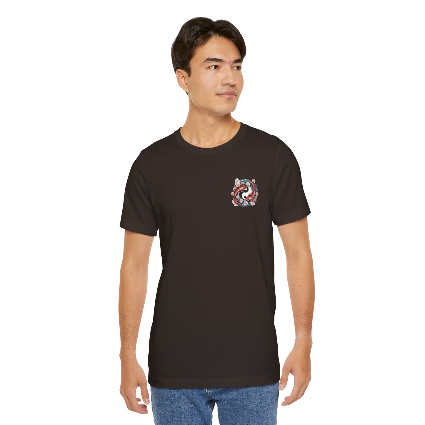 Koi Fish Yin Yang Tee