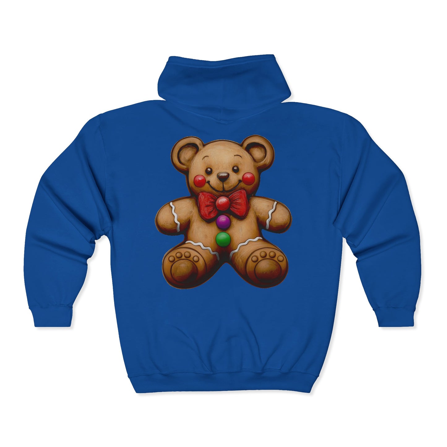 Cookie Bear Full Zipper Hoodie