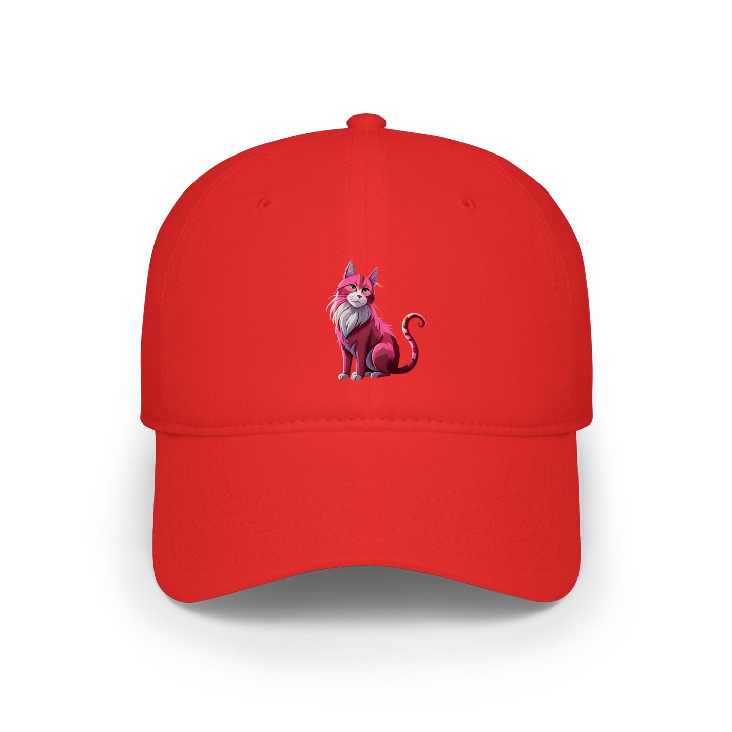 Pink Cat Baseball Cap