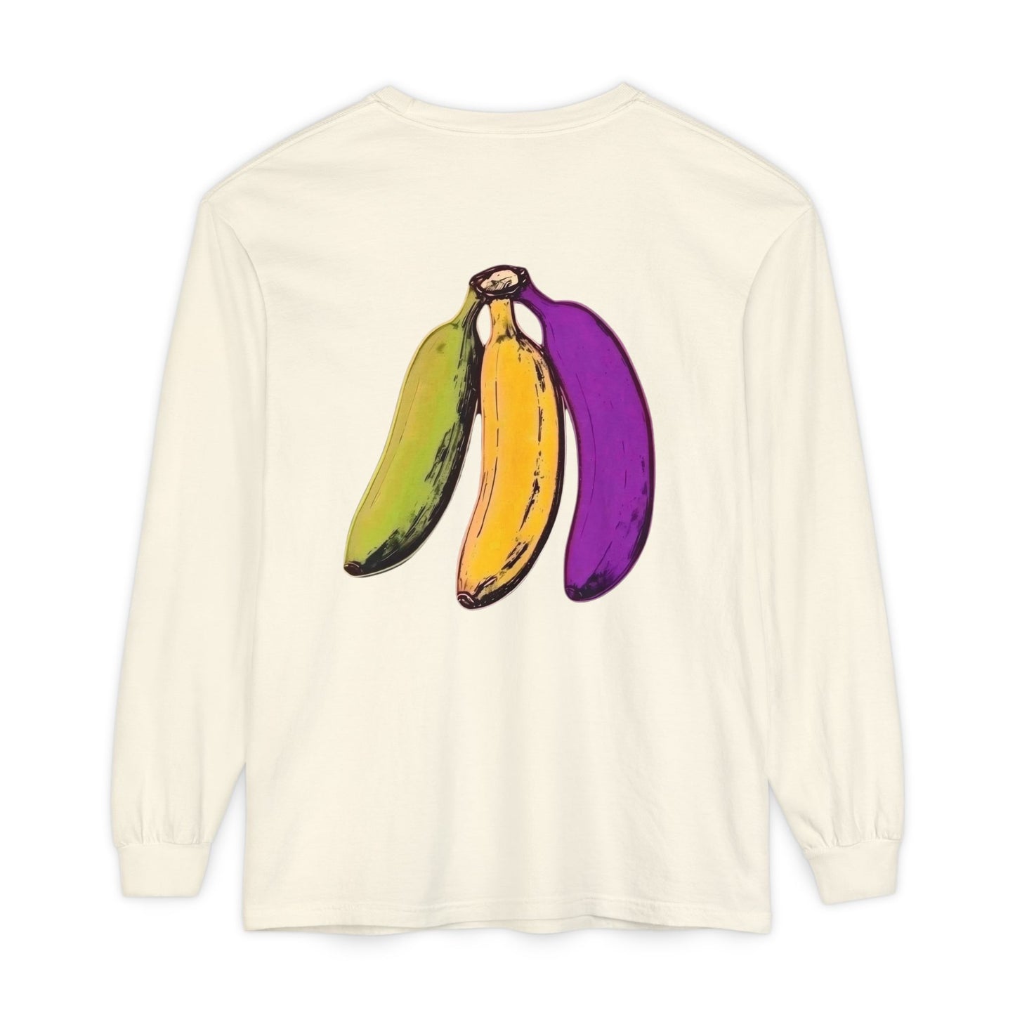 Tropical Bananas Long Sleeve T-Shirt