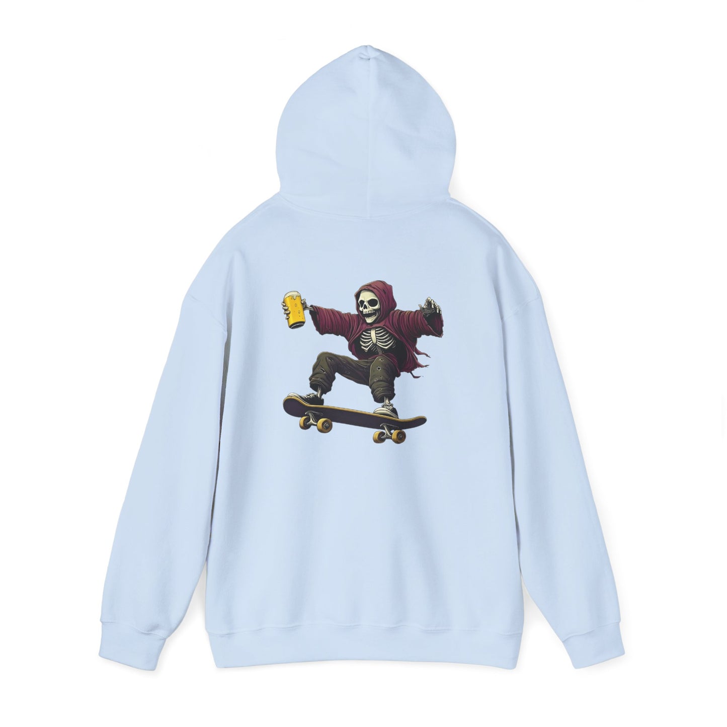 Skateboard Skeleton Hooded Sweatshirt
