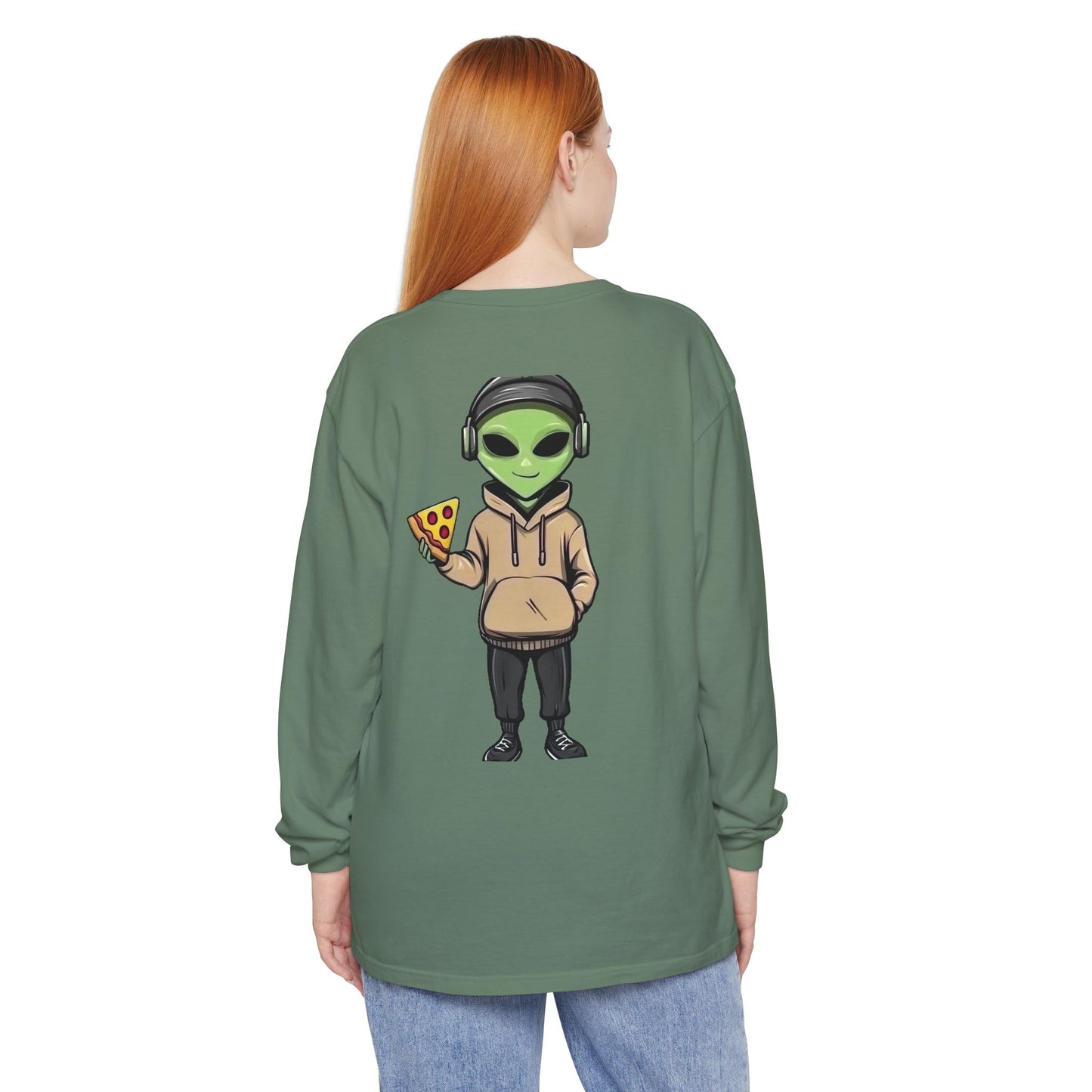 Chill Alien Long Sleeve T-Shirt