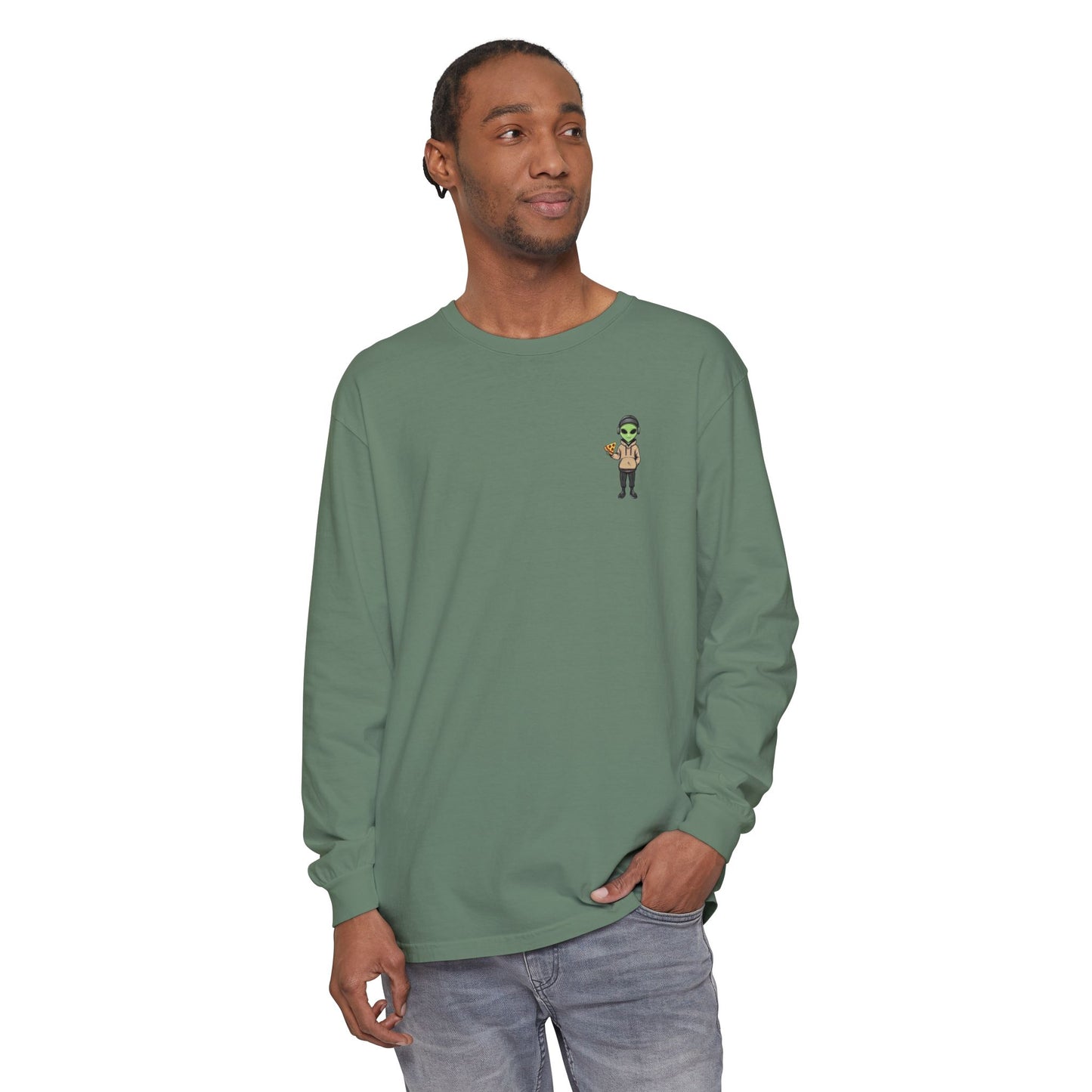 Chill Alien Long Sleeve T-Shirt