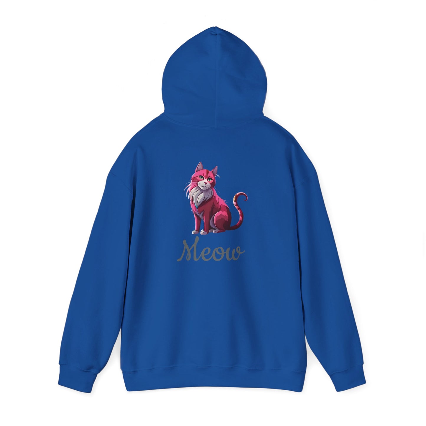 Pink Cat Hooded Sweatshirt