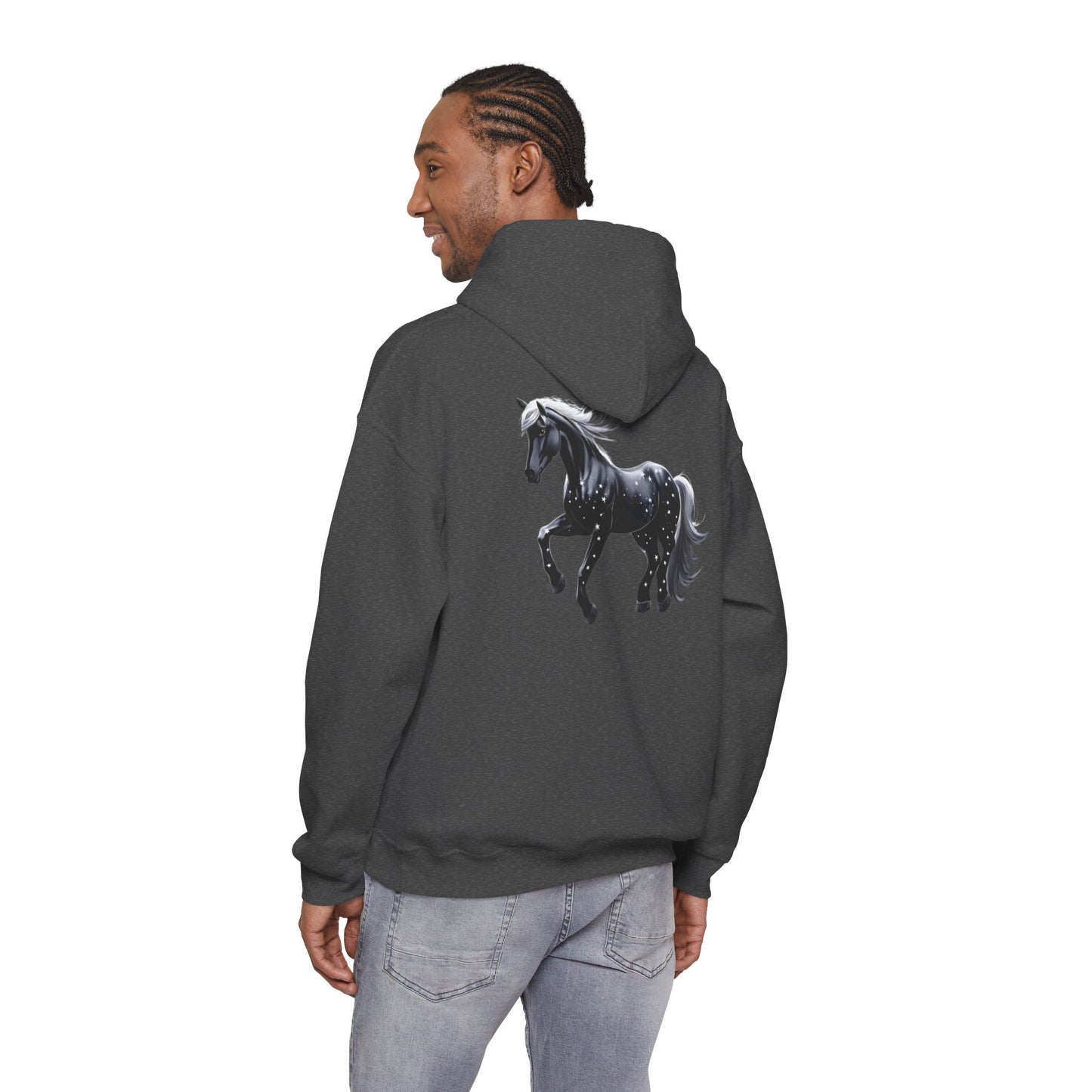 Stars Horse Hooded Sweatshirt