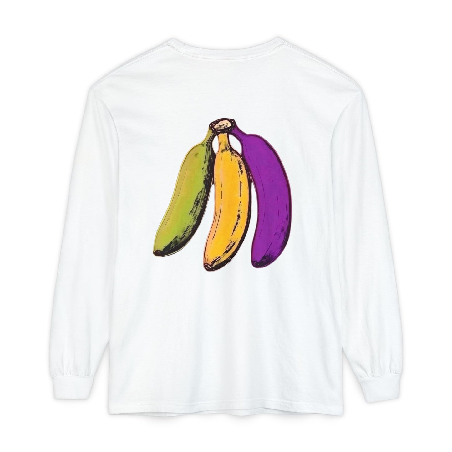 Tropical Bananas Long Sleeve T-Shirt
