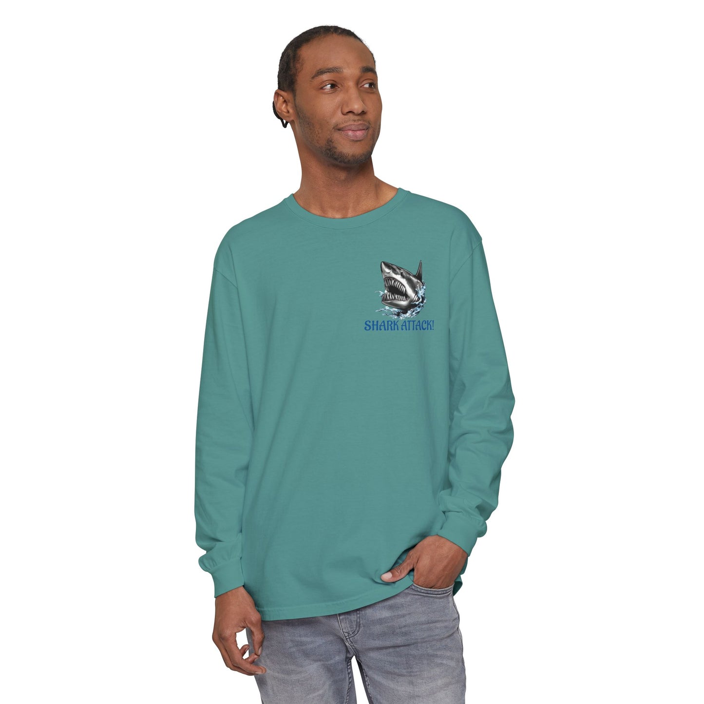 Shark Attack Long Sleeve T-Shirt