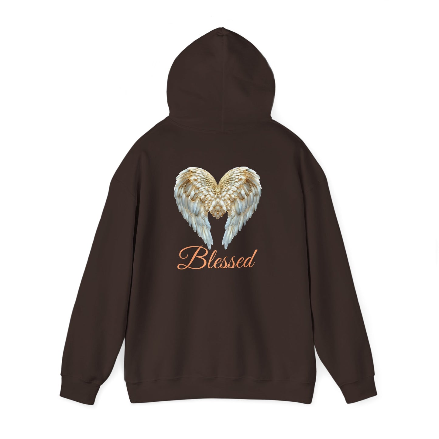 Blessed Angel Wing Hooded Sweatshirt