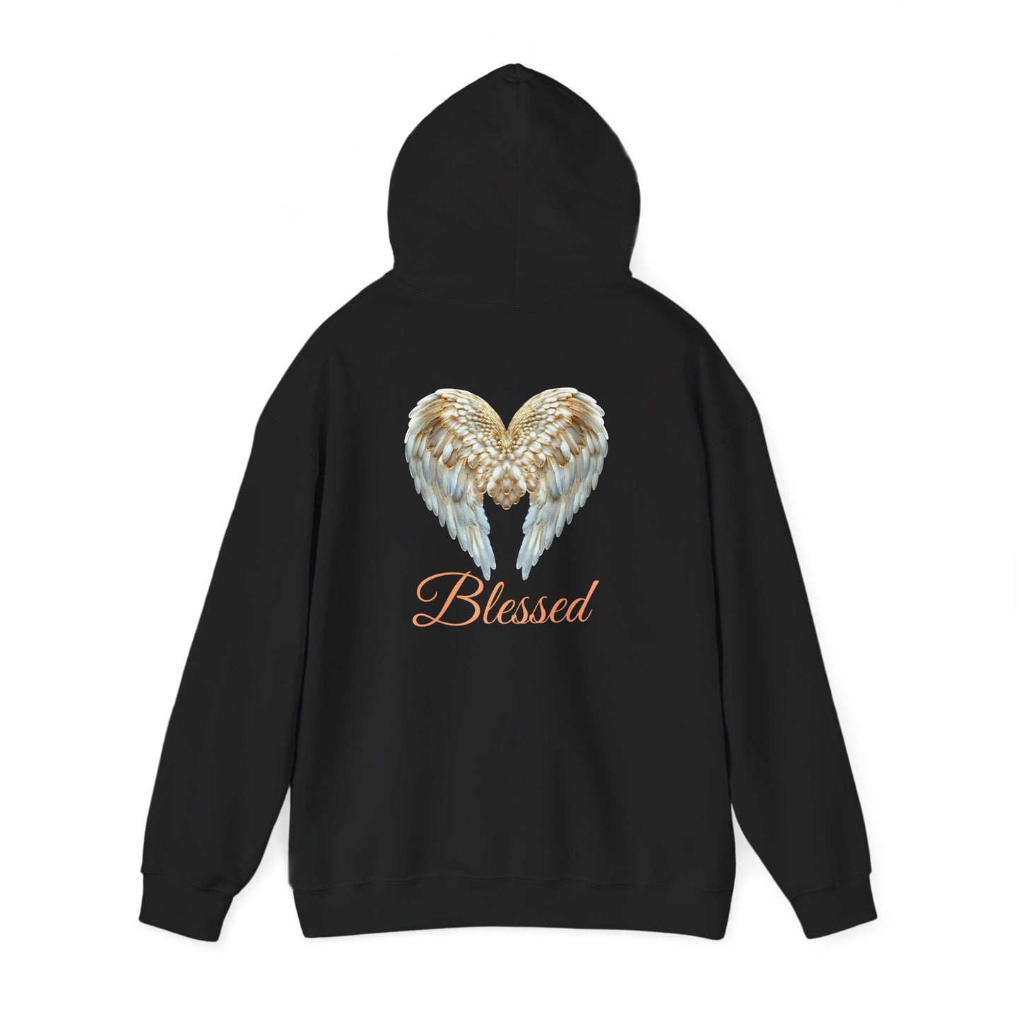 Blessed Angel Wing Hooded Sweatshirt