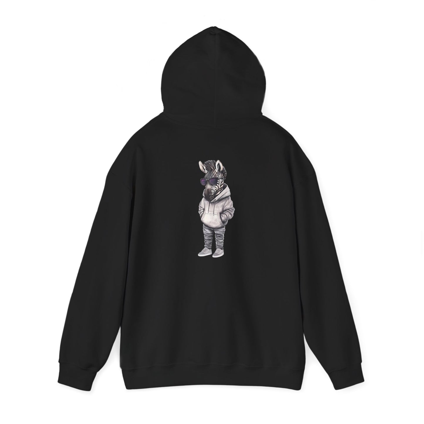 Chill Zebra Hooded Sweatshirt