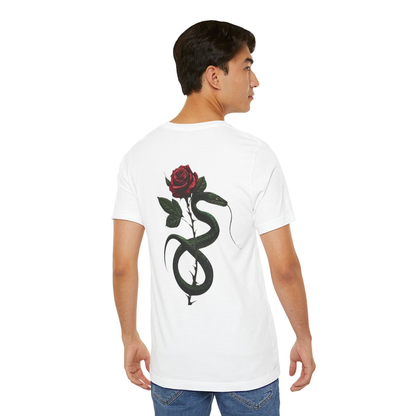 Snake Rose Tee