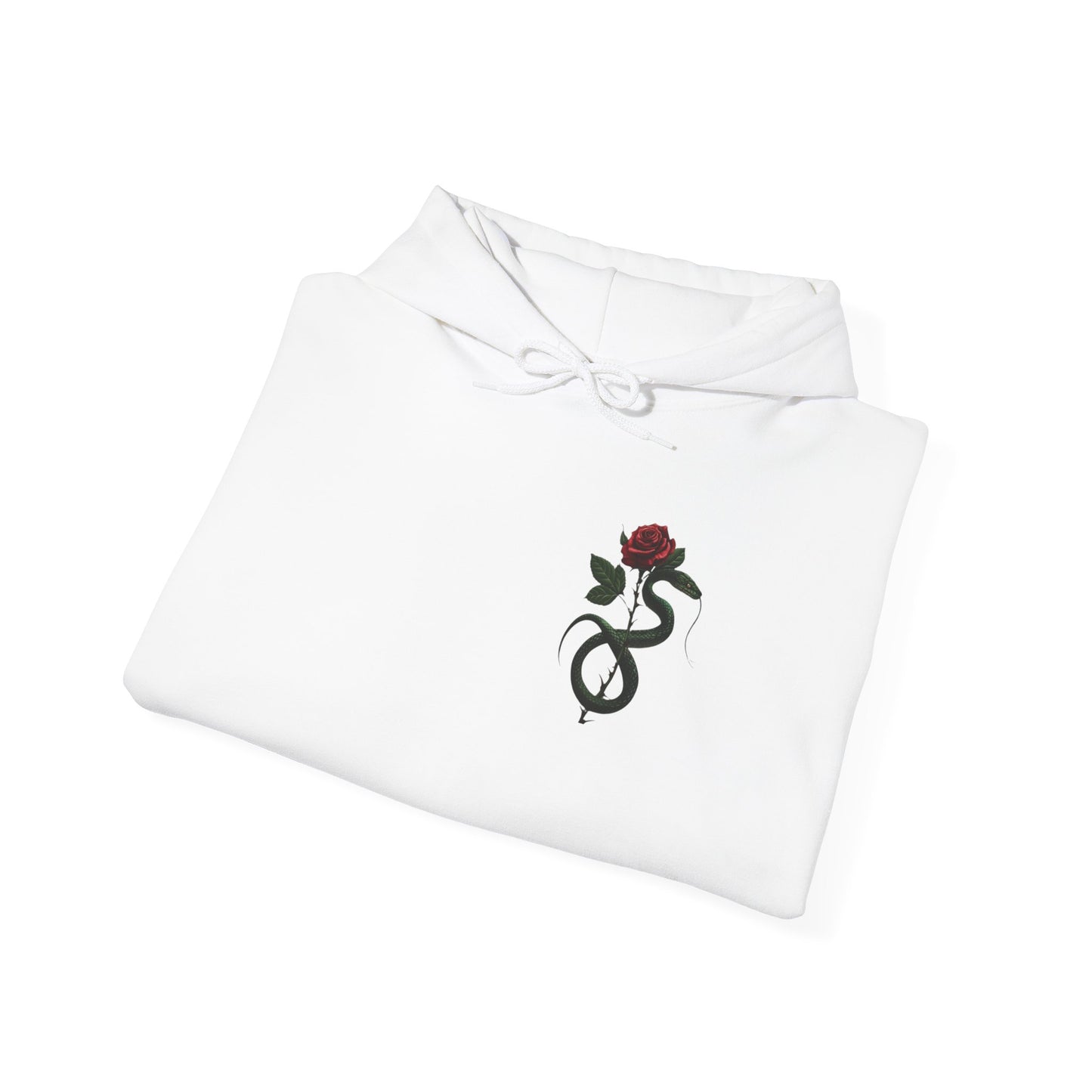 Snake Rose Hooded Sweatshirt