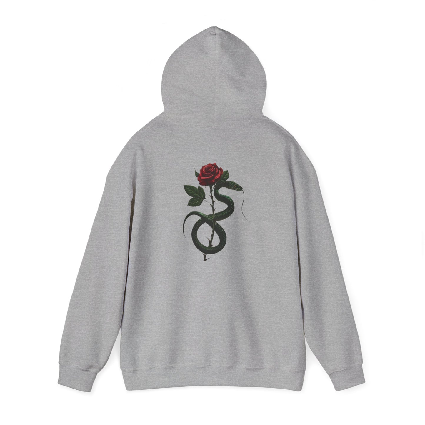 Snake Rose Hooded Sweatshirt