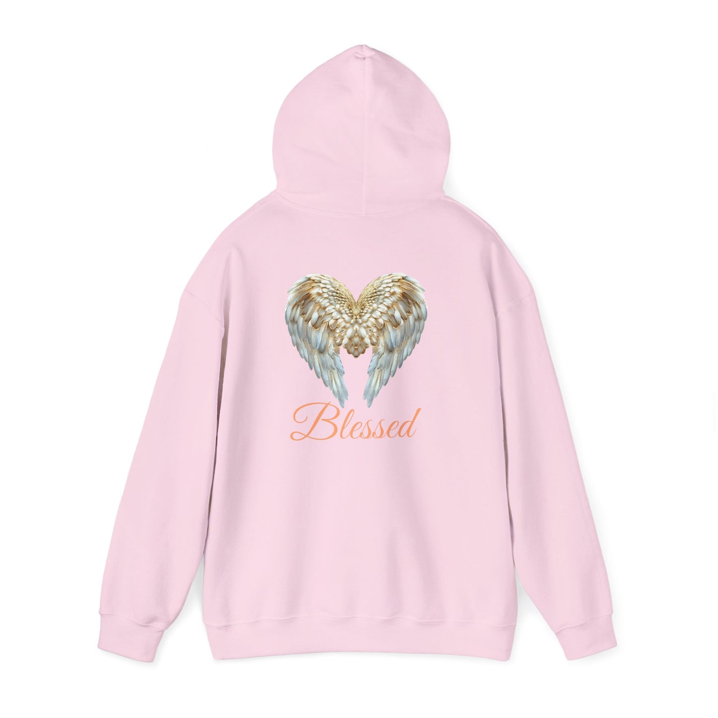 Blessed Angel Wing Hooded Sweatshirt