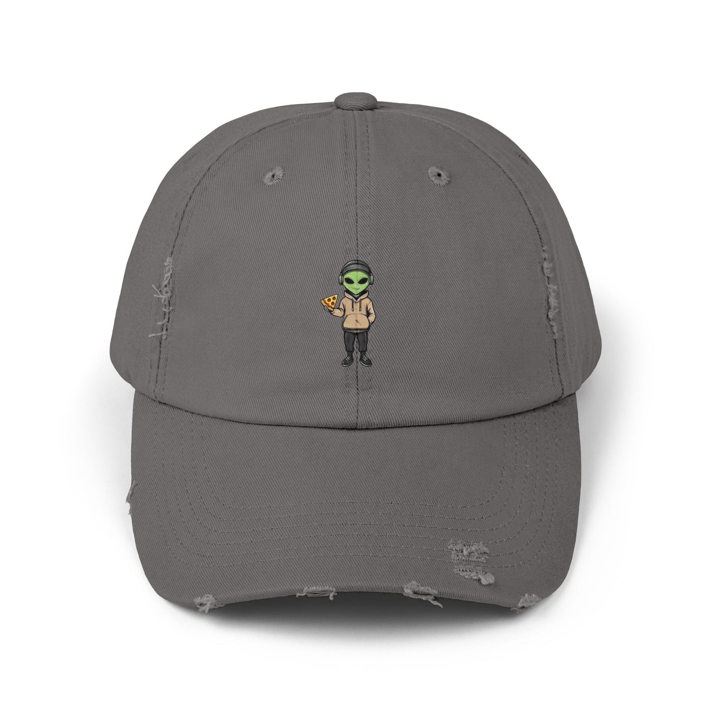 Chill Alien Distressed Cap