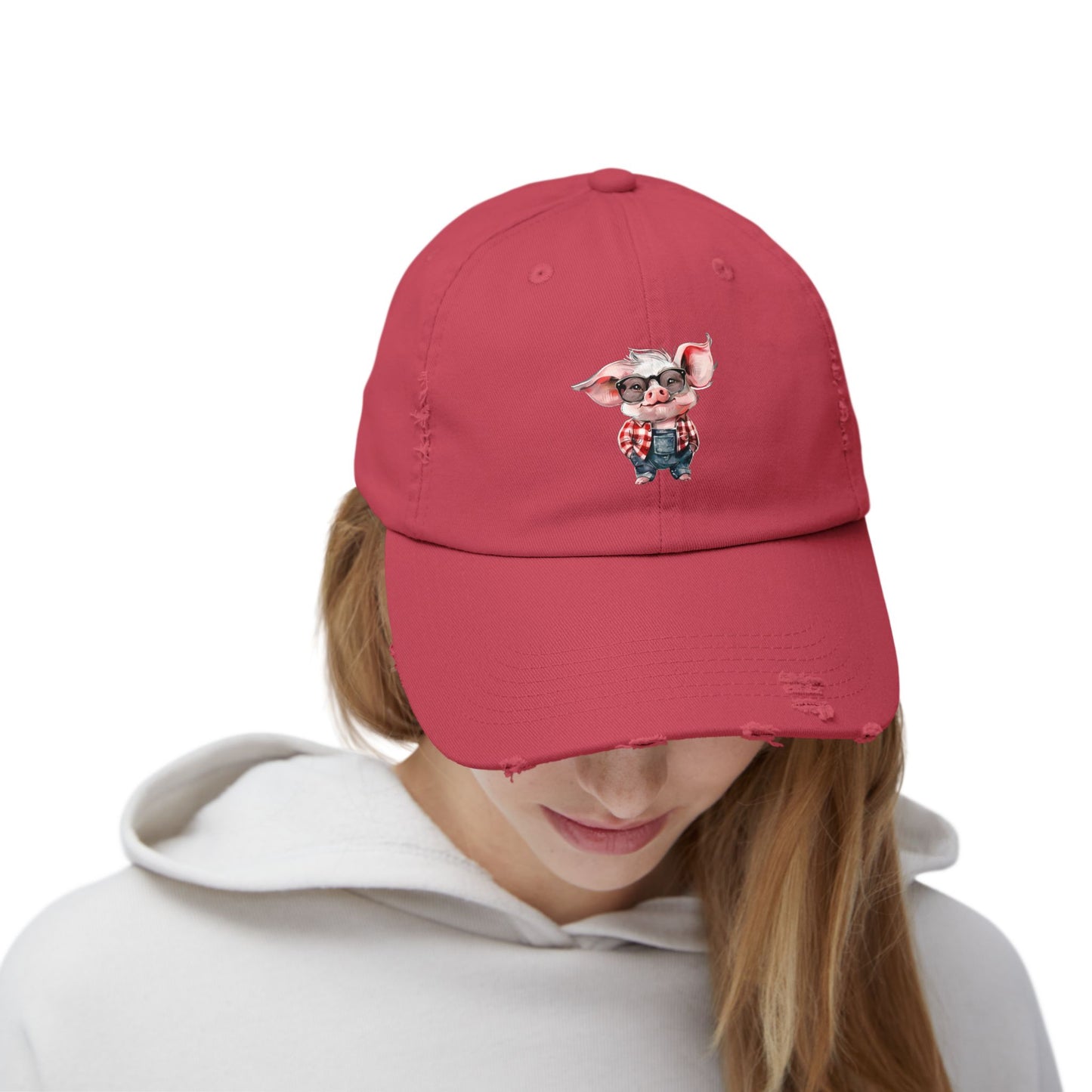 Pig Farmer Distressed Cap
