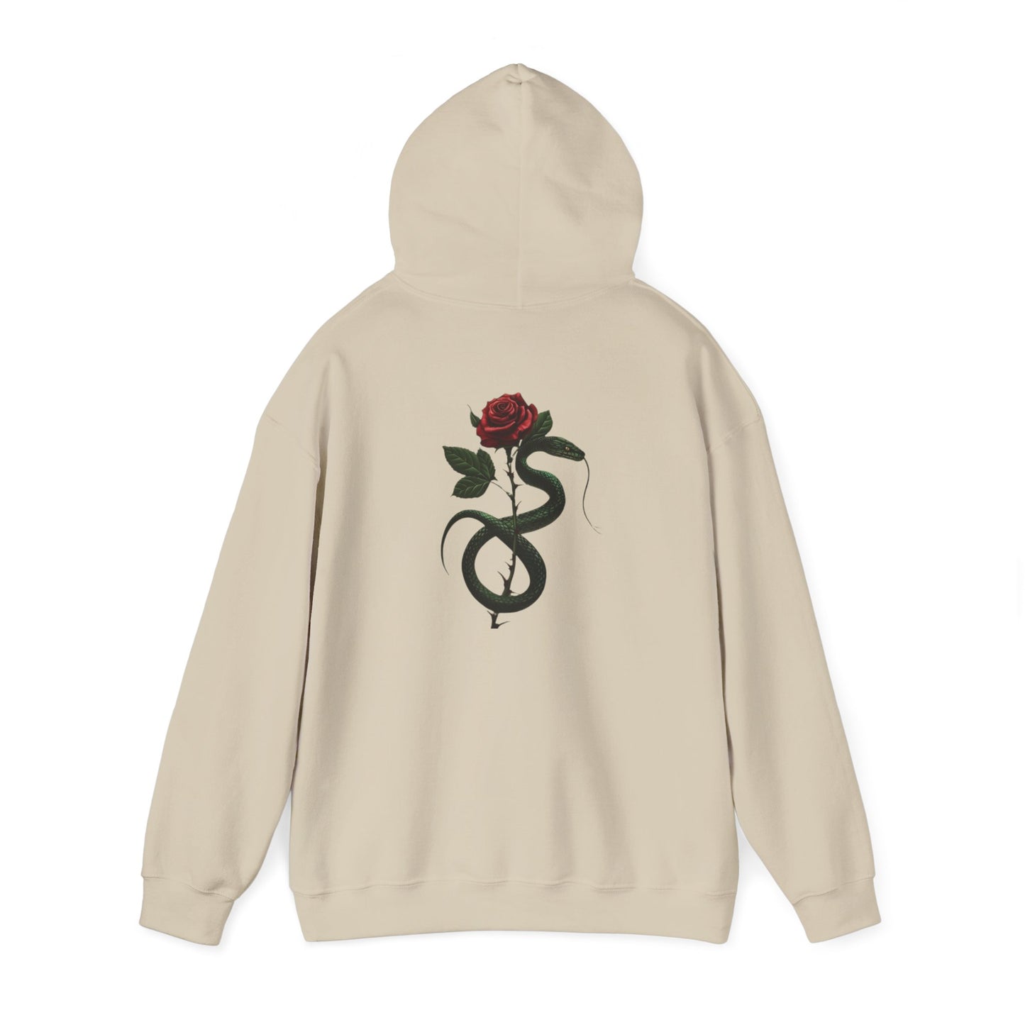 Snake Rose Hooded Sweatshirt