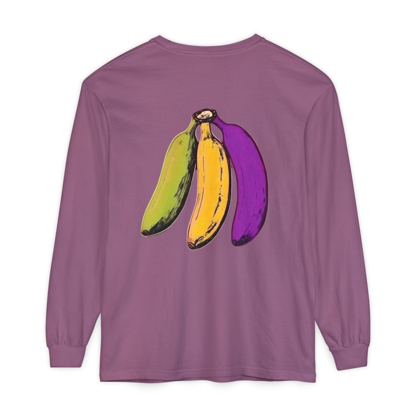 Tropical Bananas Long Sleeve T-Shirt