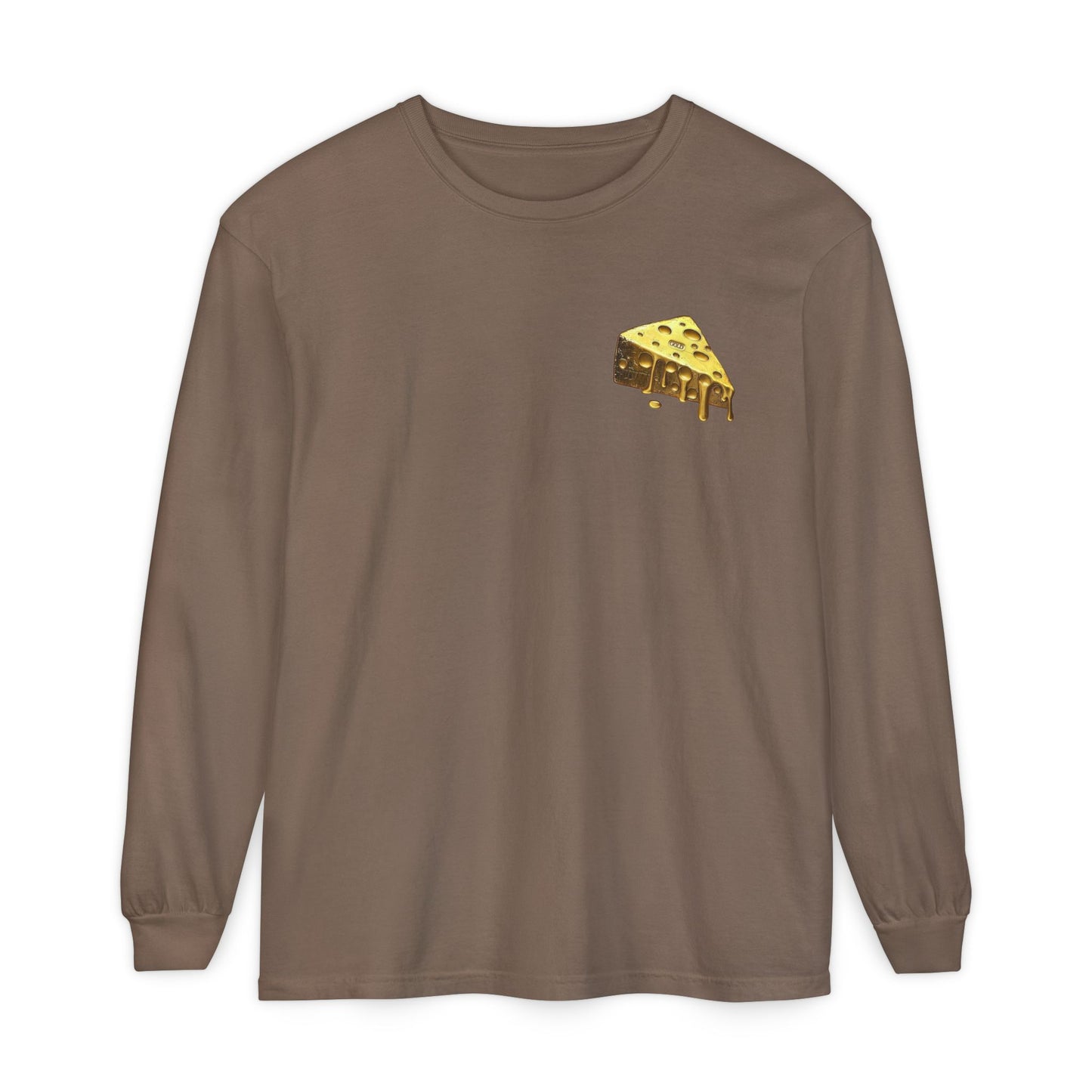 Gold Cheese Long Sleeve Tee